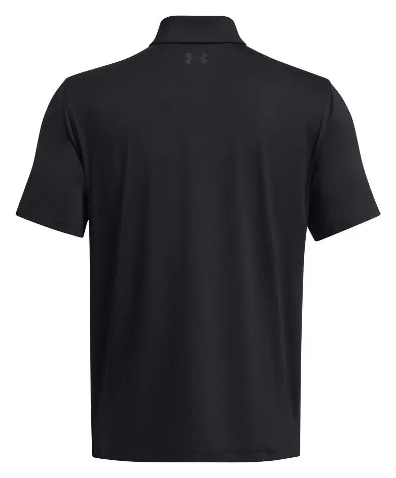 Under Armour T2G herr polo, svart/pitch gray