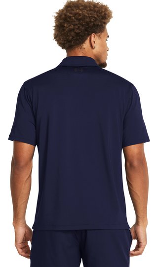 Under Armour T2G herr polo, midnight navy/pitch gray