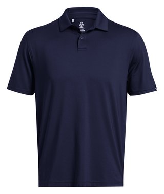 Under Armour T2G herr polo, midnight navy/pitch gray