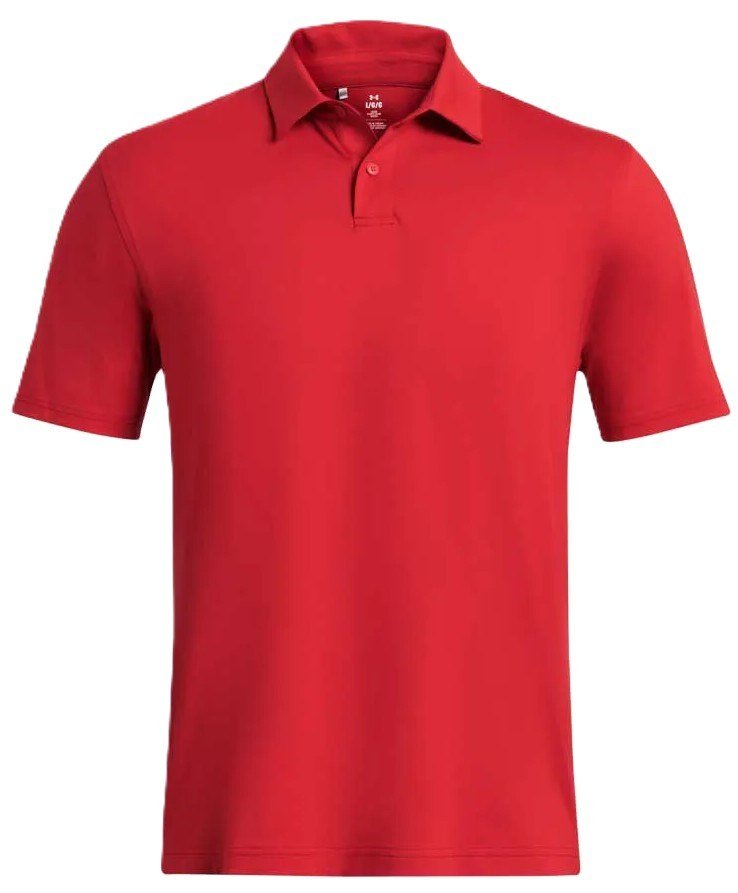 Under Armour T2G LB herr polo, röd/svart