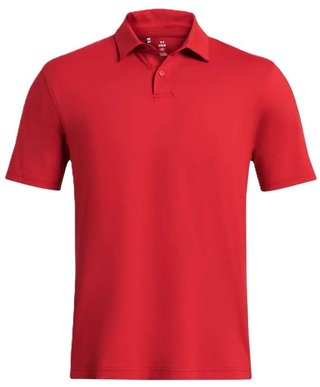 Under Armour T2G LB herr polo, röd/svart