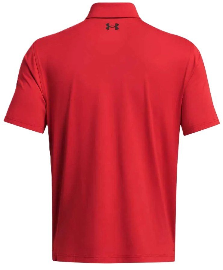 Under Armour T2G LB herr polo, röd/svart
