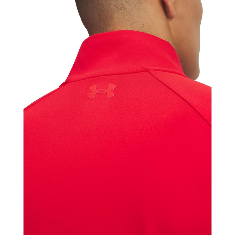 Under Armour Midlayer QZ LB herr sweatshirt, röd