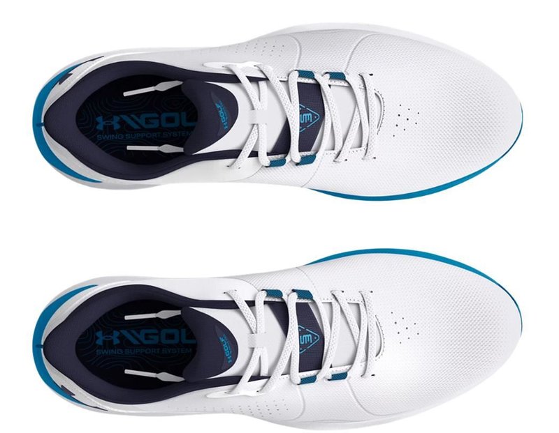 Under Armour Drive Pro herr golfskor, vita