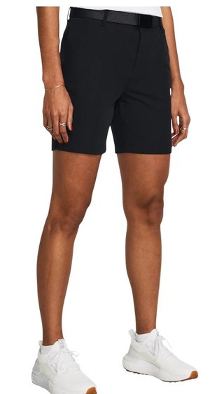 Under Armour Drive 7" damshorts, svart/metallic silver