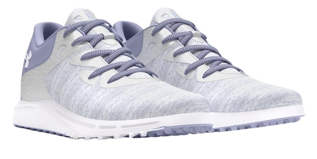Under Armour Charged Breathe 2 Knit SL dam golfskor, vita