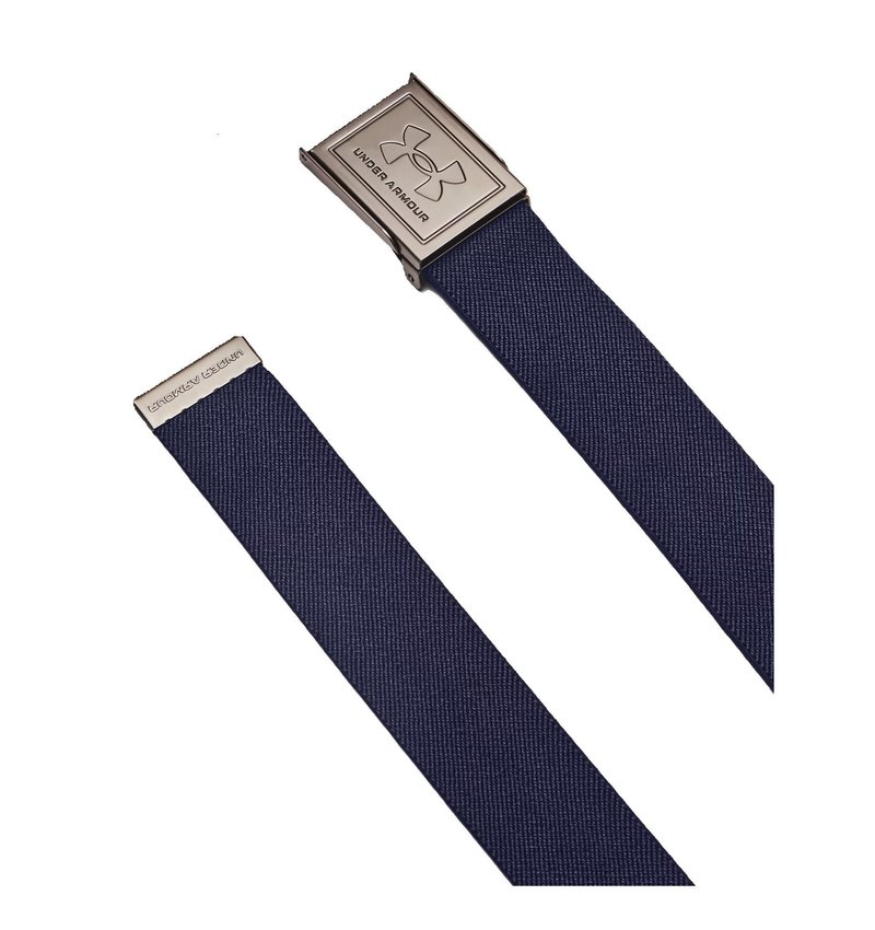 Under Armour Stretch Webbing herr bälte, midnight navy/khaki base/castlerock