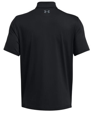 Under Armour T2G herr polo, svart/pitch grey