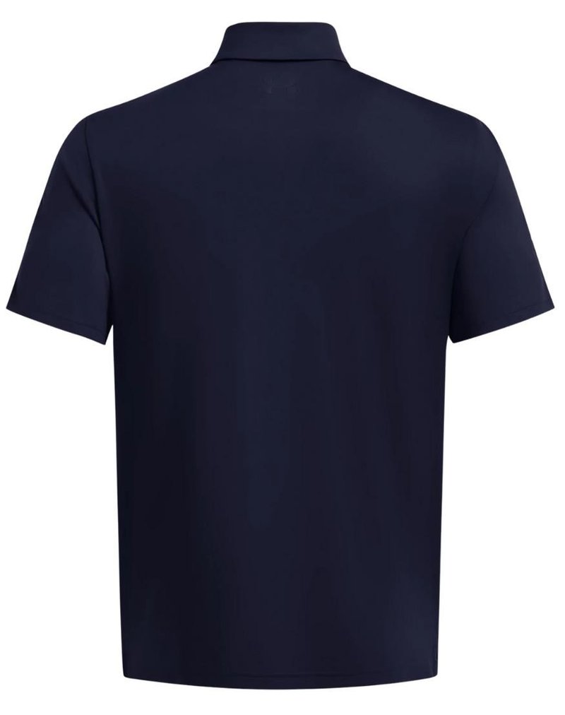 Under Armour Playoff 3.0 Striker herr polo, midnight navy/phoenix fire/white