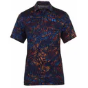 Under Armour Playoff 3.0 Printed herr polo, midnight navy/phoenix