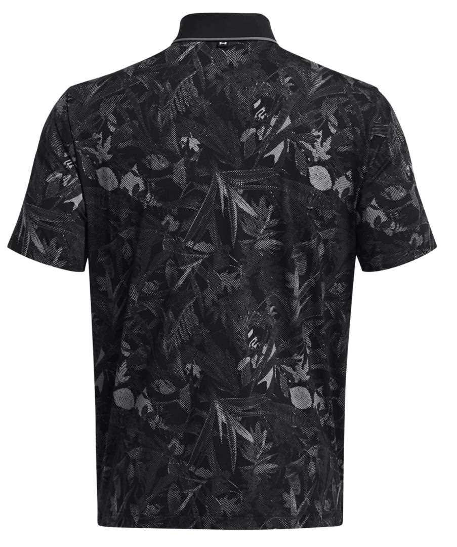 Under Armour Iso-Chill Edge herr polo, black/pitch gray