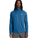 Under Armour Tech 2.0 1/2 Zip herr långärmad tröja, photon blue/white