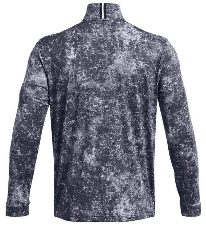 Under Armour Playoff Printed 1/4 Zip herr sweatshirt, downpour gray/midnight navy