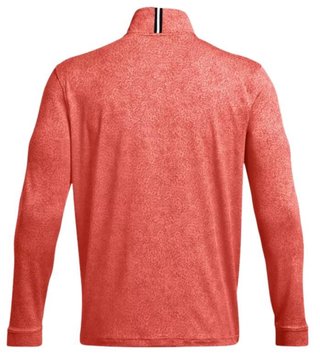 Under Armour Playoff Printed 1/4 Zip herr sweatshirt, coho/red solstice/black