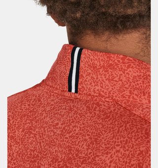 Under Armour Playoff Printed 1/4 Zip herr sweatshirt, coho/red solstice/black