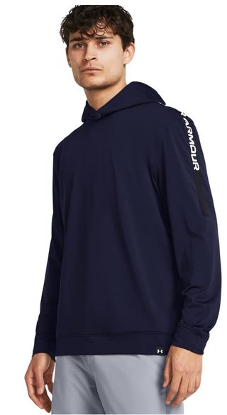 Under Armour Playoff herr hoodie, midnight navy/black/white