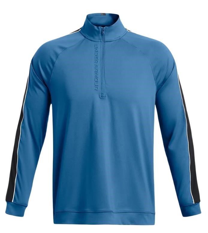 Under Armour Storm Midlayer 1/2 Zip herr sweatshirt, photon blue/midnight navy/white