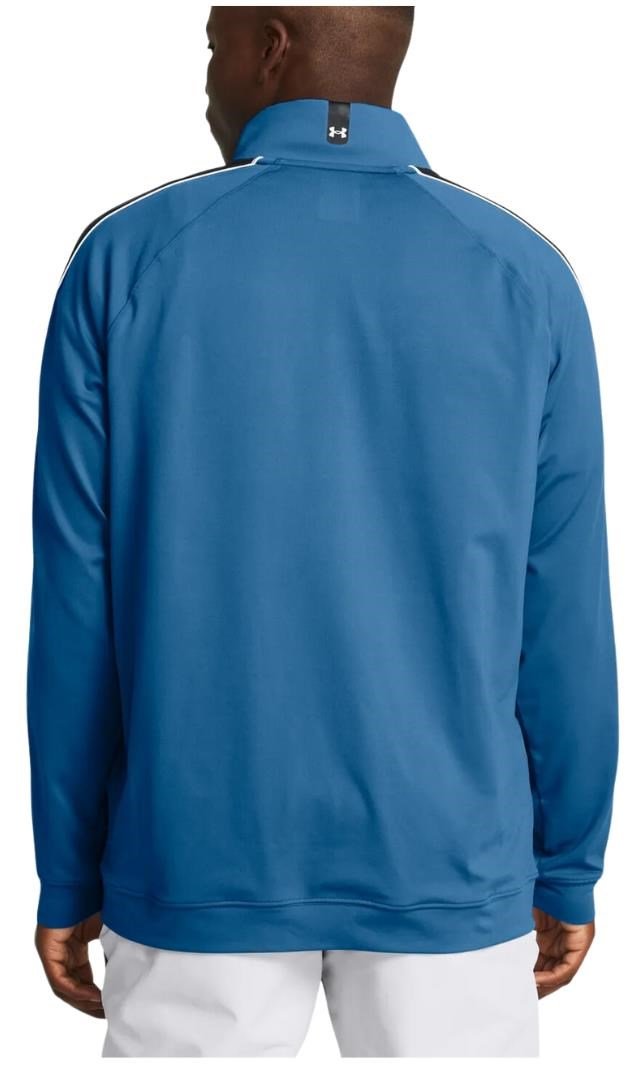 Under Armour Storm Midlayer 1/2 Zip herr sweatshirt, photon blue/midnight navy/white