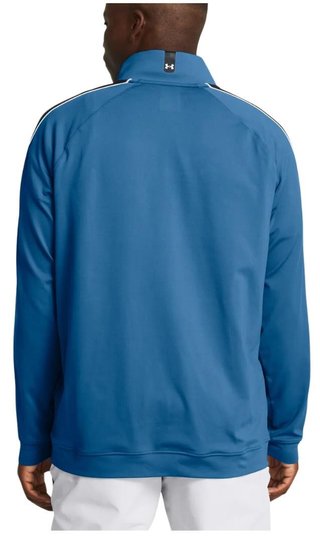 Under Armour Storm Midlayer 1/2 Zip herr sweatshirt, photon blue/midnight navy/white