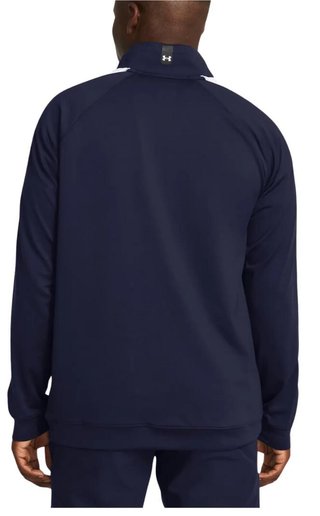 Under Armour Storm Midlayer 1/2 Zip herr sweatshirt, midnight navy/matrix green/white