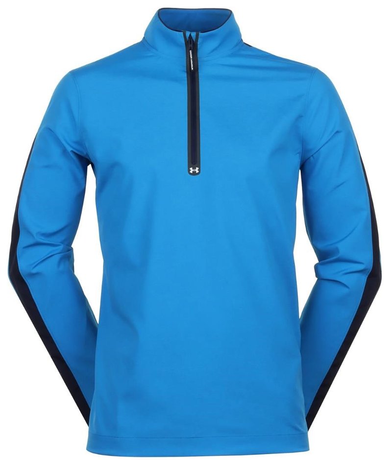 Under Armour Storm Windstrike 1/2 Zip herr jacka, photon blue/midnight navy/white