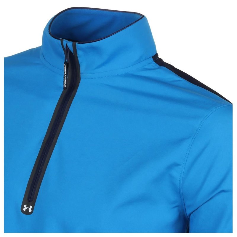 Under Armour Storm Windstrike 1/2 Zip herr jacka, photon blue/midnight navy/white