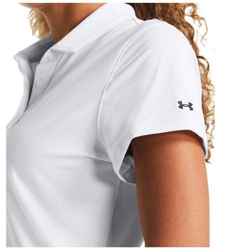 Under Armour Iso-Chill dampolo, white/midnight navy