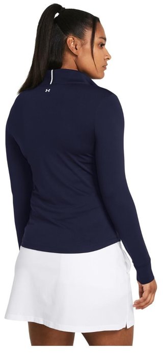 Under Armour Playoff 1/4 Zip damtröja, midnight navy/white