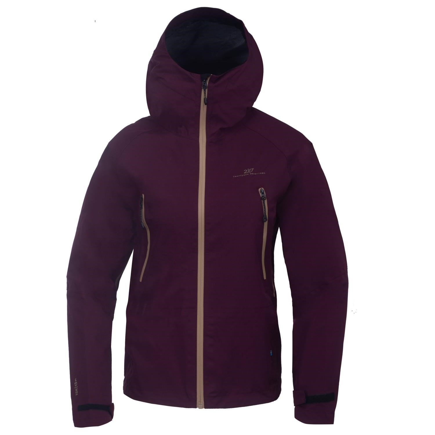 2117 of Sweden Skogmo 3L damjacka, dark plum
