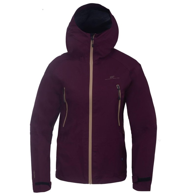 2117 of Sweden Skogmo 3L damjacka, dark plum
