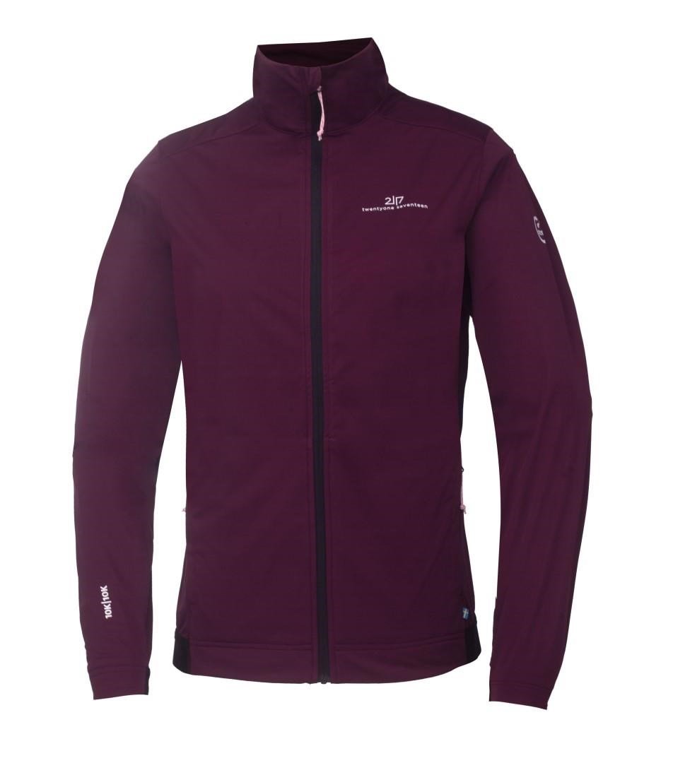 2117 of Sweden Torsvi damjacka hybrid, dark plum