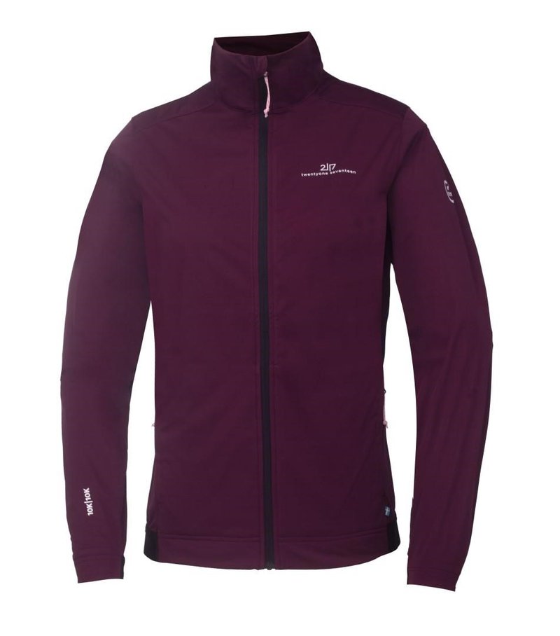 2117 of Sweden Torsvi damjacka hybrid, dark plum