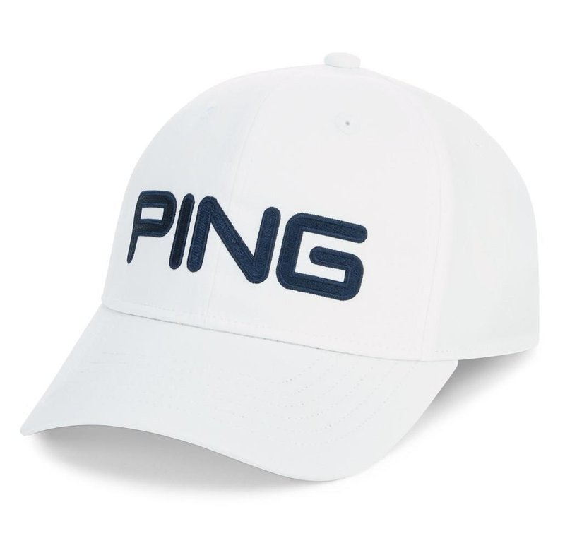 PING Unstructured herr keps, vit