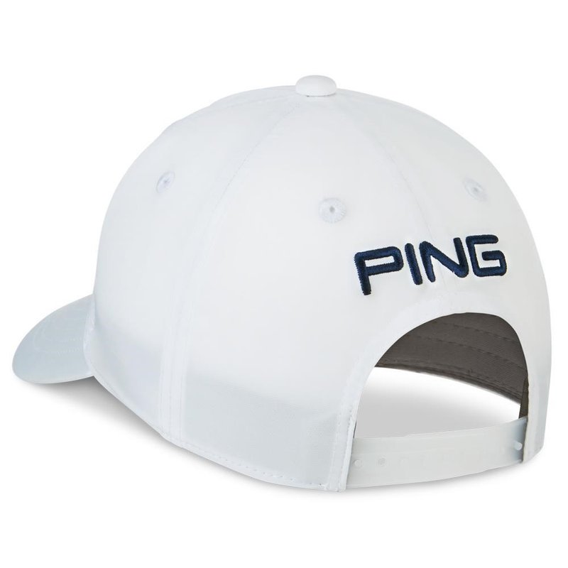 PING Unstructured herr keps, vit