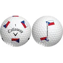 Callaway Chrome Soft Truvis Czech Flag golfbollar