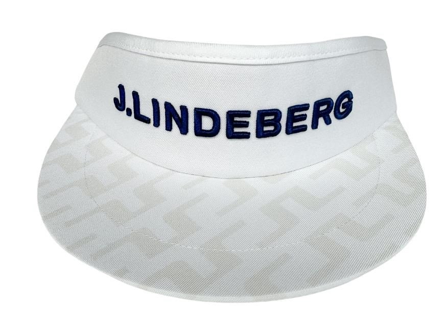 J.Lindeberg Viktor Print herr visir, vit