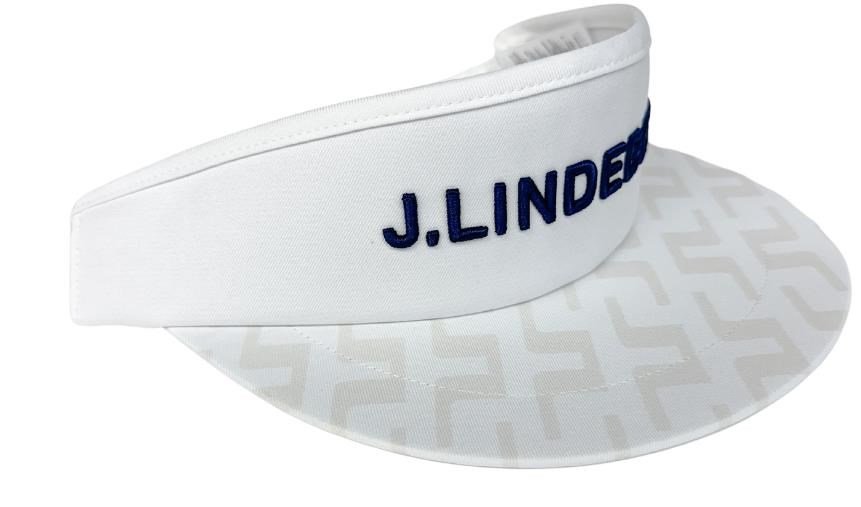J.Lindeberg Viktor Print herr visir, vit