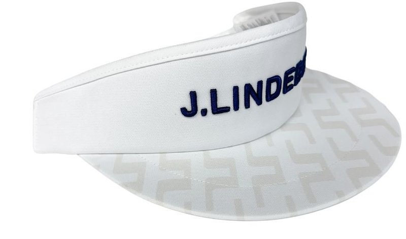 J.Lindeberg Viktor Print herr visir, vit
