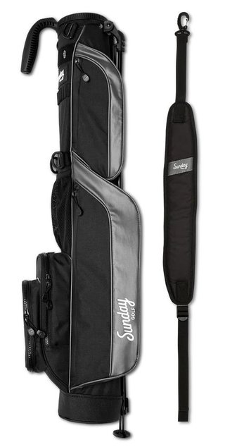 Sunday Golf Loma pencil bag, matt svart
