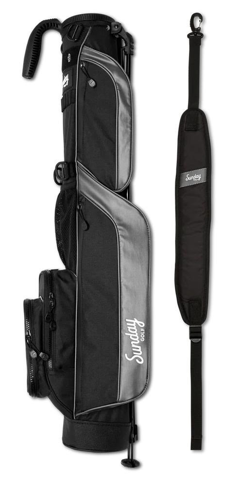 Sunday Golf Loma pencil bag, matt svart