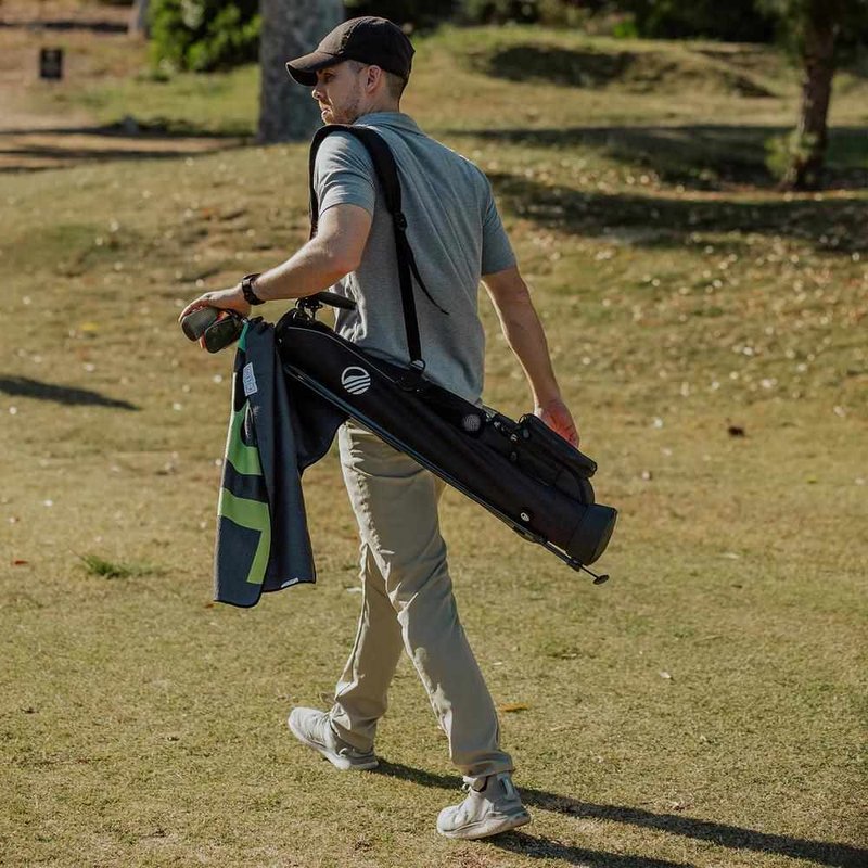 Sunday Golf Loma pencil bag, matt svart