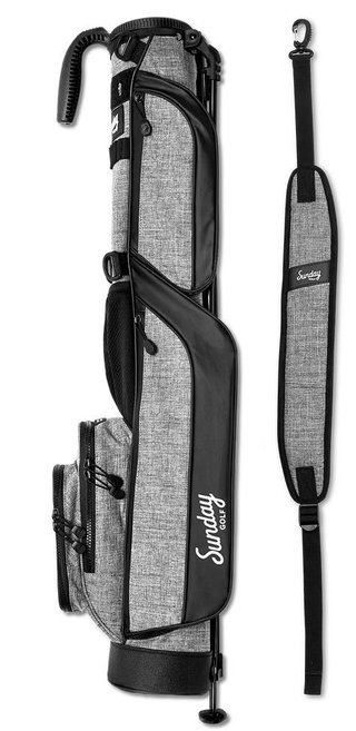Sunday Golf Loma pencil bag, heather gray