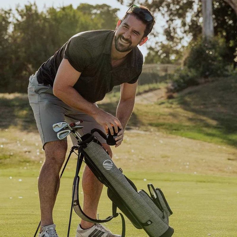 Sunday Golf Loma pencil bag, heather gray
