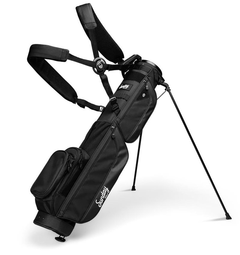 Sunday Golf Loma XL carry bag, matt svart