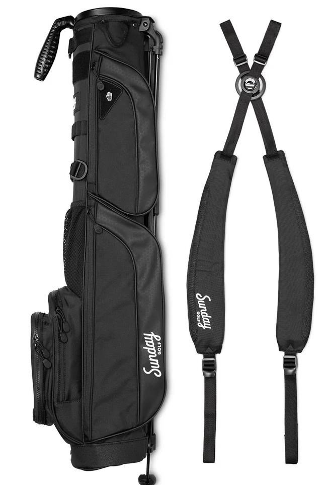 Sunday Golf Loma XL carry bag, matt svart