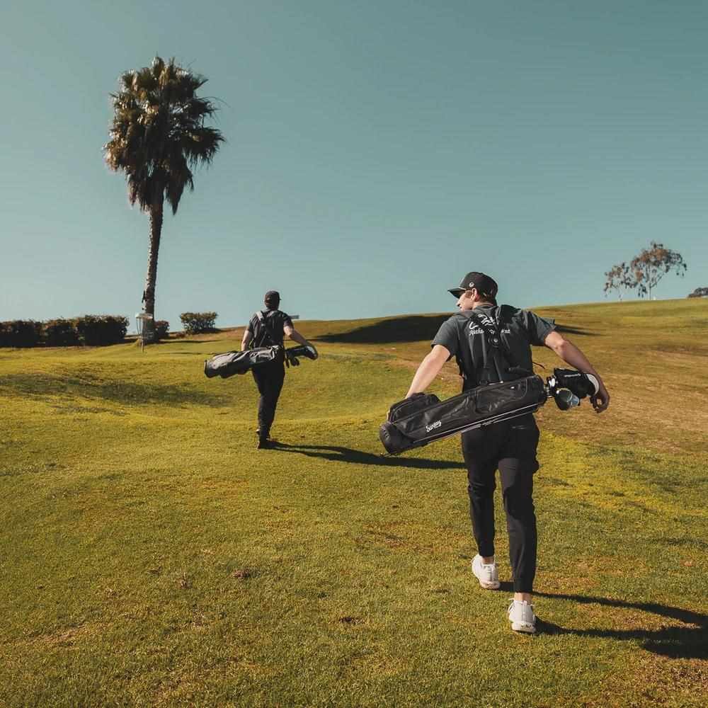 Sunday Golf Loma XL carry bag, matt svart