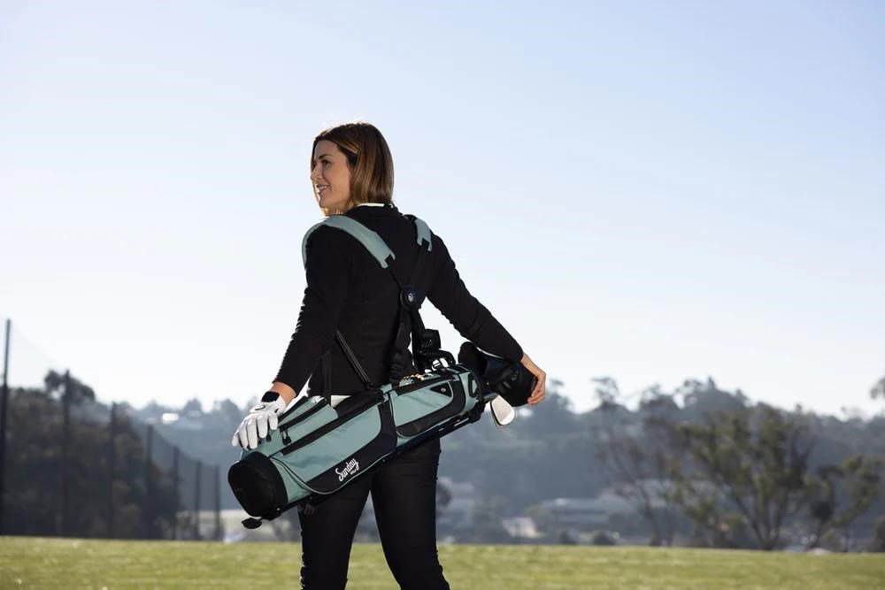 Sunday Golf Loma XL carry bag, seafoam