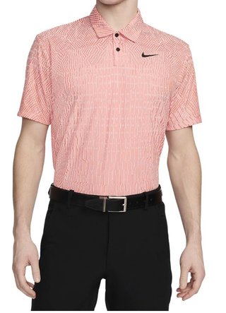 Nike Dri-Fit Tour ADV herr polo, guava ice/madder root