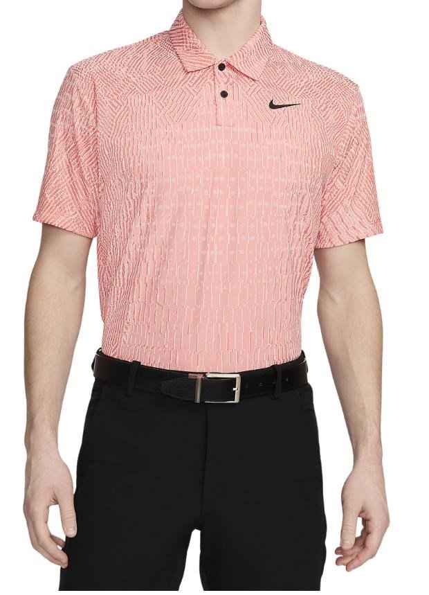 Nike Dri-Fit Tour ADV herr polo, guava ice/madder root