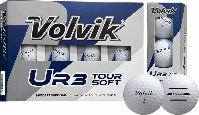 Volvik UR3 Tour Soft golfbollar